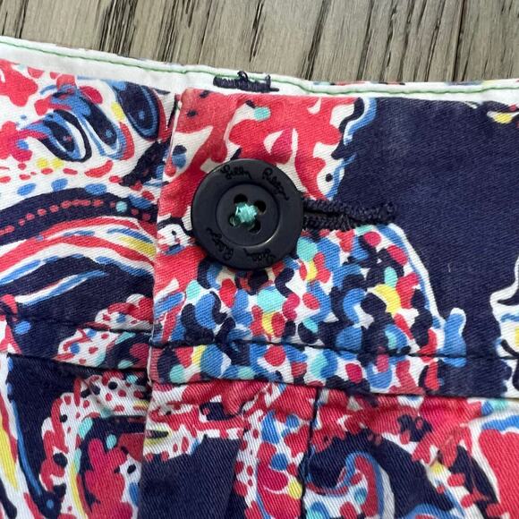 Lilly Pulitzer The Walsh Short Paisley Print Shorts Size 2 - Picture 3 of 8